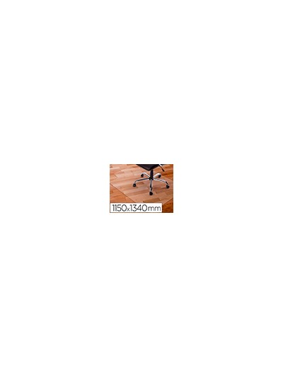 Alfombrilla para suelo q-connect pvc protectora de suelos 1150x1340 mm grosor 2 mm