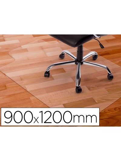Alfombrilla para suelo q-connect pvc protectora de suelos 900x1200 mm grosor 2 mm
