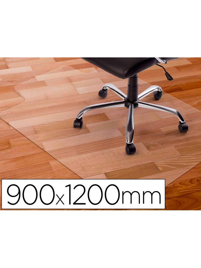 Alfombrilla para suelo q-connect pvc protectora de suelos 900x1200 mm grosor 2 mm Alfombrilla para suelo q-connect pvc protectora de suelos 900x1200 mm grosor 2 mm