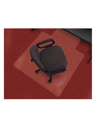 Alfombrilla para suelo q-connect pvc protectora de moquetas 1150x1340 mm grosor 2,2 mm