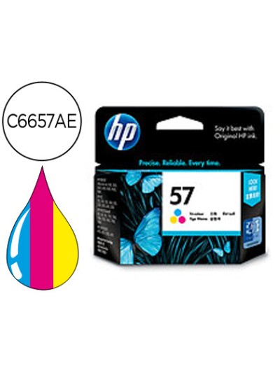 Ink-jet hp dj450 5150 5550 560 0 5650 5152 7150 5800 5850 9650 9670 9680 9680sp photosmarrt100 n.57 tricolor 17ml.