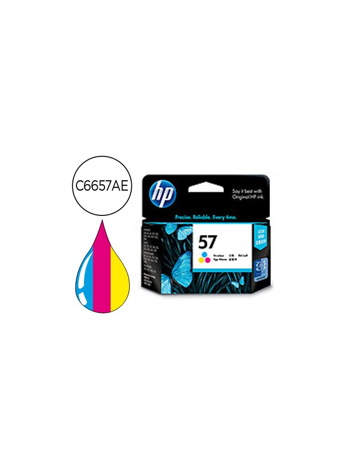Ink-jet hp dj450 5150 5550 560 0 5650 5152 7150 5800 5850 9650 9670 9680 9680sp photosmarrt100 n.57 tricolor 17ml. Ink-jet hp dj450 5150 5550 560 0 5650 5152 7150 5800 5850 9650 9670 9680 9680sp photosmarrt100 n.57 tricolor 17ml.