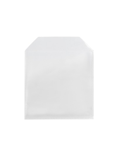 Sobre para cd q-connect polipropileno con solapa -pack de 50 unidades