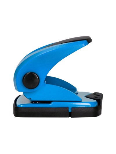 Taladrador q-connect kf02155 azul abertura 2 mm capacidad 20 hojas
