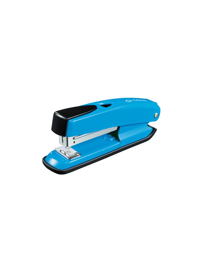 Grapadora q-connect kf02151 plastico abs azul capacidad 20 hojas Grapadora q-connect kf02151 plastico abs azul capacidad 20 hojas