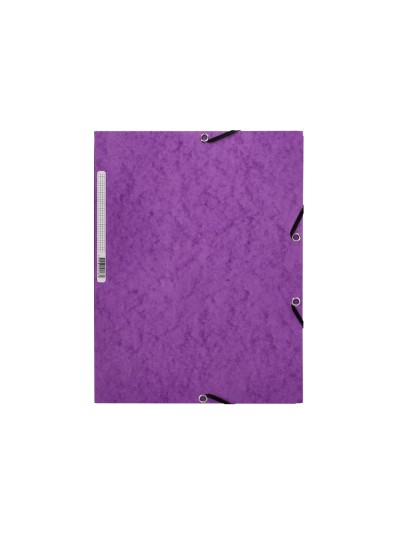 Carpeta q-connect gomas kf02171 carton simil-prespan solapas 320x243 mm violeta