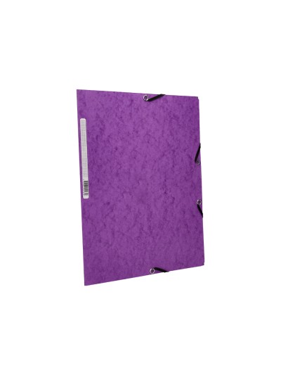 Carpeta q-connect gomas kf02171 carton simil-prespan solapas 320x243 mm violeta