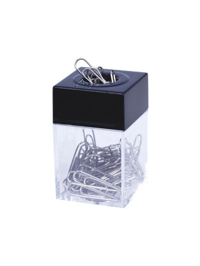 Portaclips q-connect imantado kf02132 cuadrado 42x67 mm