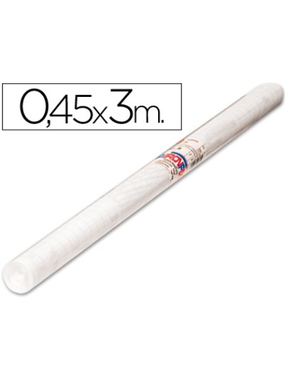 Rollo adhesivo aironfix transparente removible 69614 rollo 0,45 x 3mt