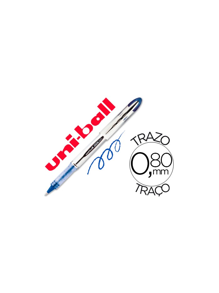Rotulador uni-ball roller ub-200 vision azul 0,8 mm -unidad Rotulador uni-ball roller ub-200 vision azul 0,8 mm -unidad