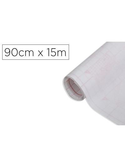 Rollo adhesivo d-c-fix transparente ancho 90 cm largo 15 mt