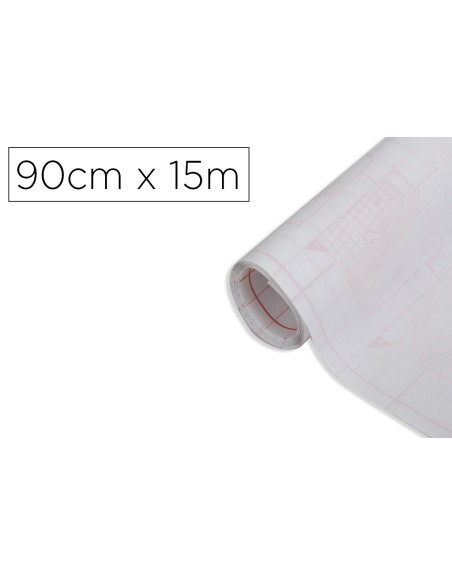 Rollo adhesivo d-c-fix transparente ancho 90 cm largo 15 mt
