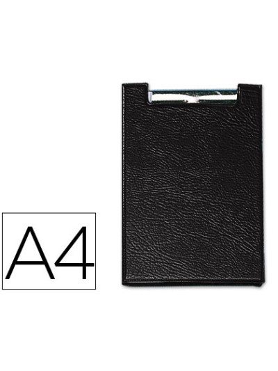 Carpeta saro plastico con pinza din a4 color negro