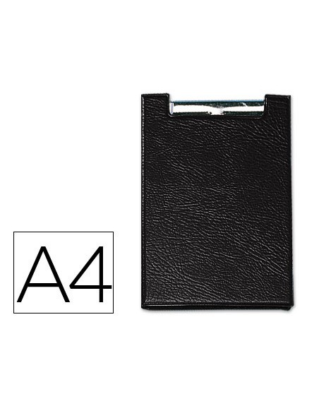 Carpeta saro plastico con pinza din a4 color negro