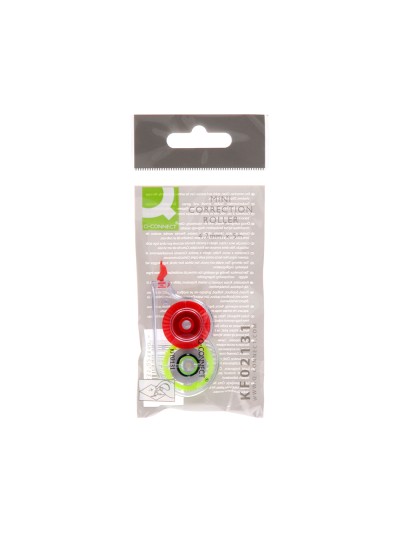 Corrector q-connect cinta mini blanco 4,2 mm x 5 mt en blister