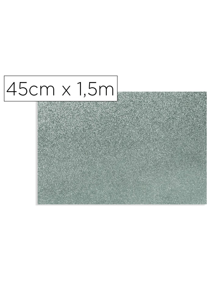 Rollo adhesivo d-c-fix gris metal brillo ancho 45 cm largo 1,5 mt Rollo adhesivo d-c-fix gris metal brillo ancho 45 cm largo 1,5 mt