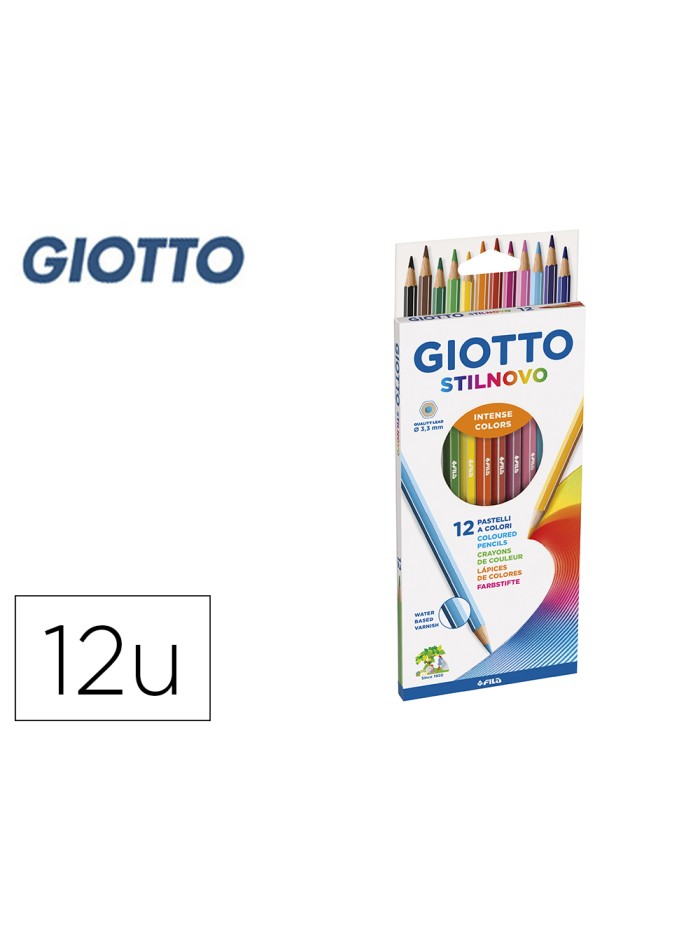 Lapices de colores giotto stilnovo 12 colores unidad Lapices de colores giotto stilnovo 12 colores unidad