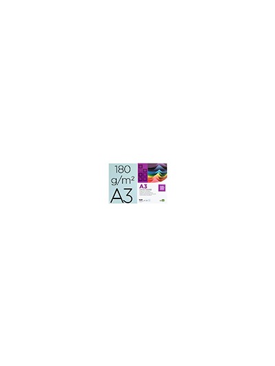 Cartulina liderpapel a3 180g/m2 celeste paquete de 100 hojas