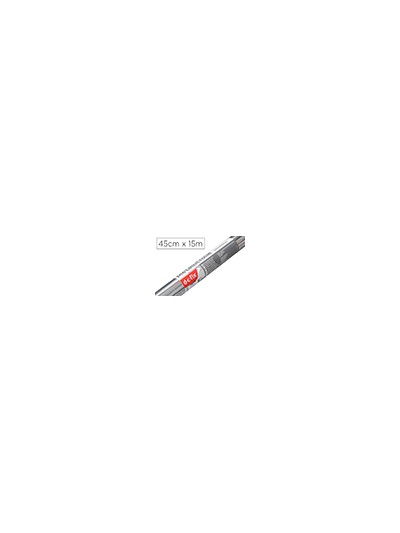 Rollo adhesivo d-c-fix plata brillo ancho 45 cm largo 15 mt