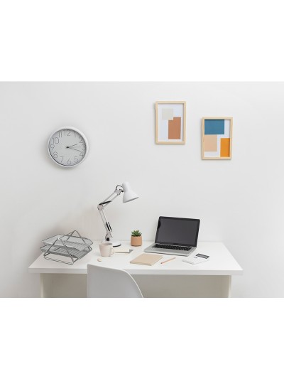 Bandeja sobremesa metalica q-connect rejilla gxa100 plata 2 bandejas movibles 300x185x350 mm