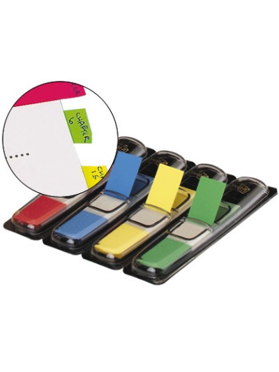 Banderitas separadoras 683-4 dispensador 4 colores