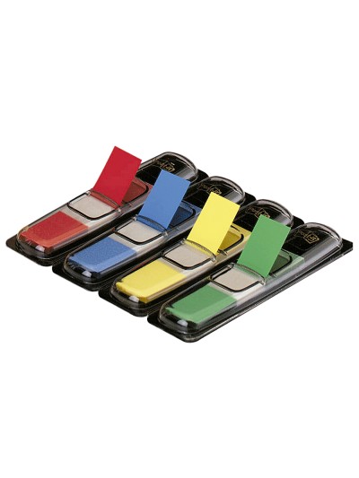 Banderitas separadoras 683-4 dispensador 4 colores