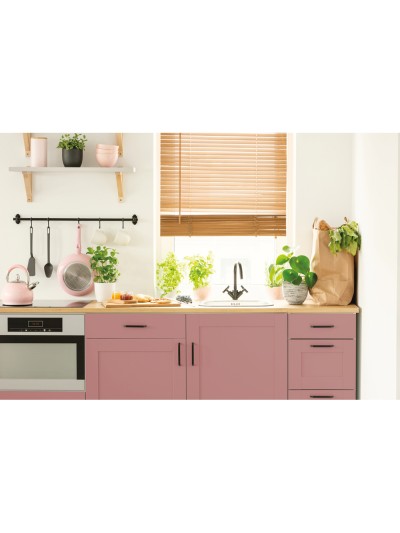 Rollo adhesivo d-c-fix rosa ceniza mate ancho 45 cm largo 15 mt