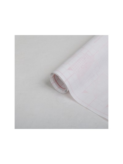 Rollo adhesivo d-c-fix blanco mate ancho 90 cm largo 15 mt