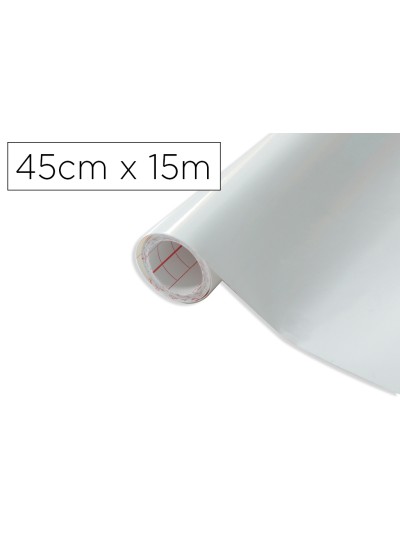 Rollo adhesivo d-c-fix blanco ancho 45 cm largo 15 mt