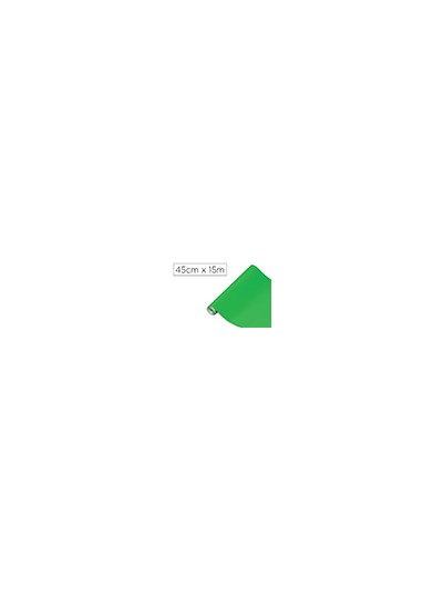 Rollo adhesivo d-c-fix verde ancho 45 cm largo 15 mt