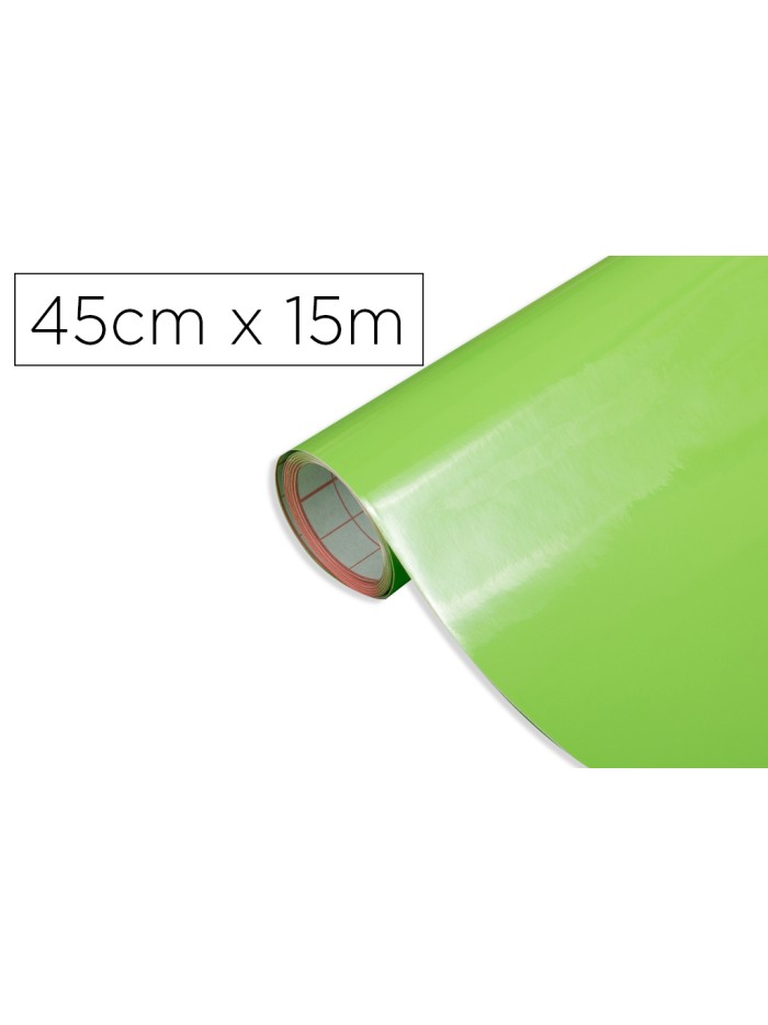 Rollo adhesivo d-c-fix verde manzana ancho 45 cm largo 15 mt Rollo adhesivo d-c-fix verde manzana ancho 45 cm largo 15 mt