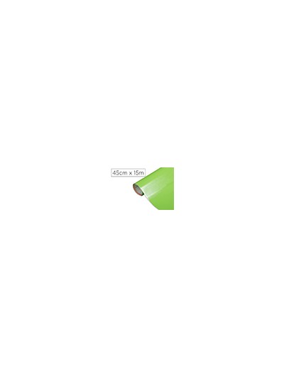 Rollo adhesivo d-c-fix verde manzana ancho 45 cm largo 15 mt