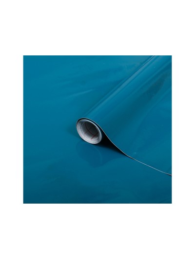 Rollo adhesivo d-c-fix azul petroleo ancho 45 cm largo 15 mt