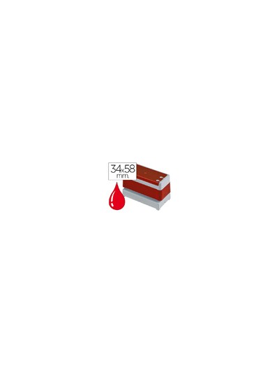 Sello automatico brother 34 mm x 58 mm rojo