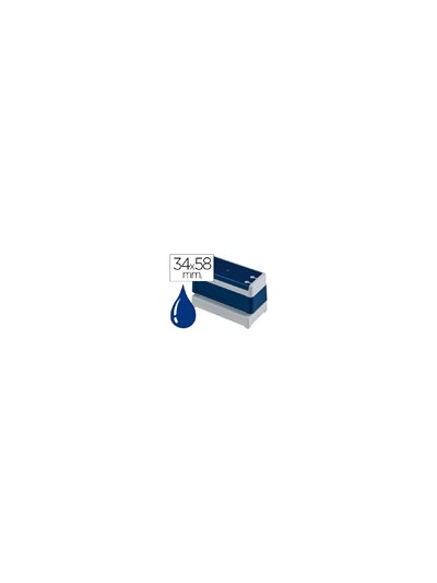 Sello automatico brother 34 mm x 58 mm azul