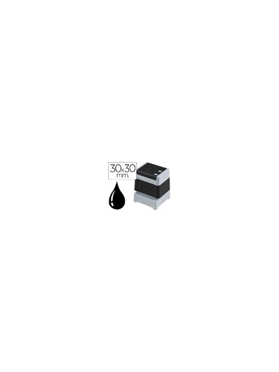 Sello automatico brother 30 mm x 30 mm negro