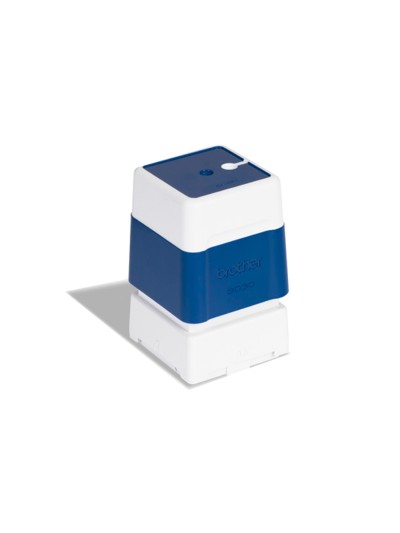 Sello automatico brother 30 mm x 30 mm azul