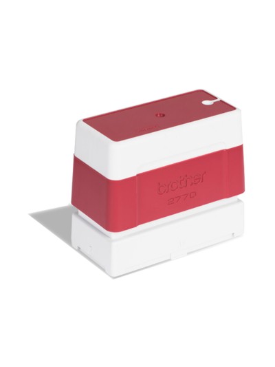 Sello automatico brother 27 mm x 70 mm rojo
