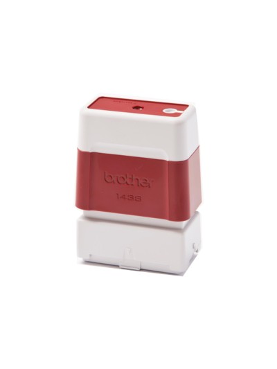 Sello automatico brother 14 mm x 38 mm rojo