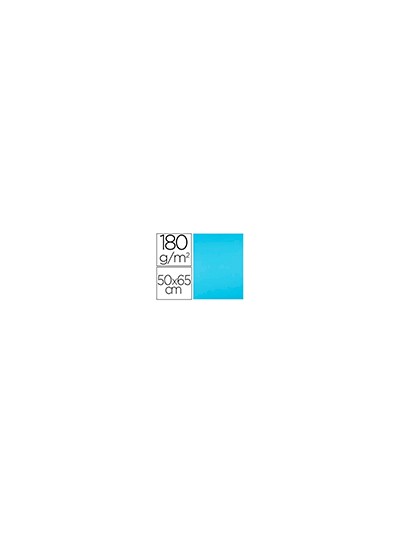 Cartulina liderpapel 50x65 cm 180g/m2 celeste