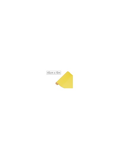 Rollo adhesivo d-c-fix amarillo lima ancho 45 cm largo 15 mt