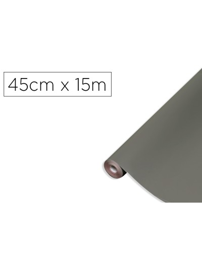 Rollo adhesivo d-c-fix gris taupe ancho 45 cm largo 15 mt