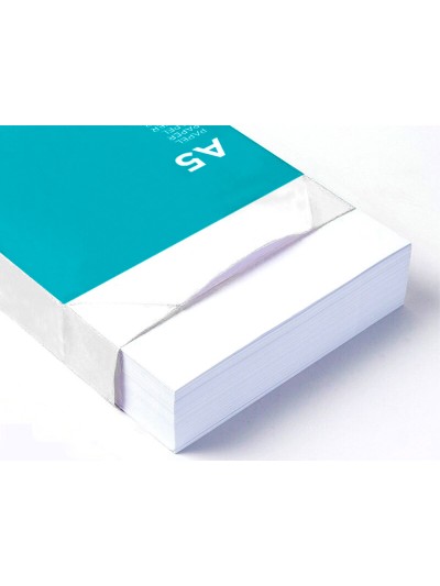 Papel liderpapel a5 80g/m2 liso paquete de 500 hojas