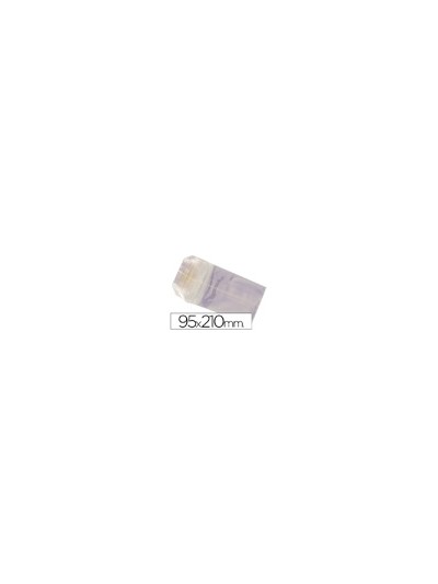 Bolsa celofan 95x210 mm paquete 100 unidades