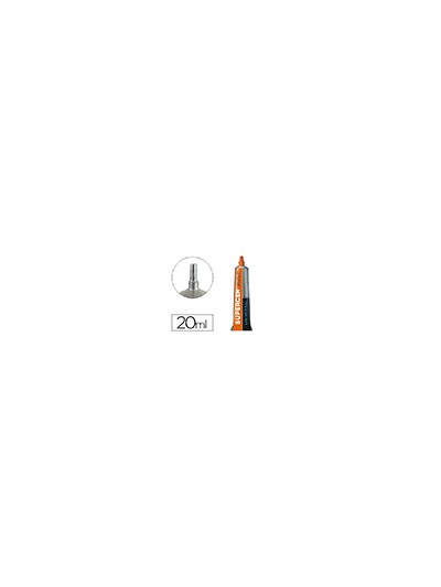 Pegamento supergen universal transparente 20 ml unidad