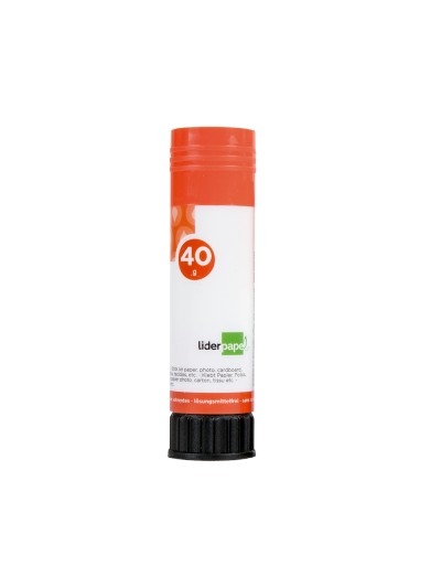 Pegamento liderpapel en barra 40 gr unidad