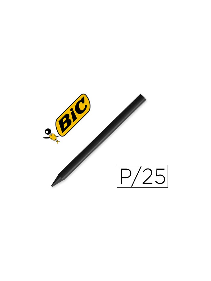 Lapices plastidecor unicolor negro-09 caja con 25 lapices Lapices plastidecor unicolor negro-09 caja con 25 lapices