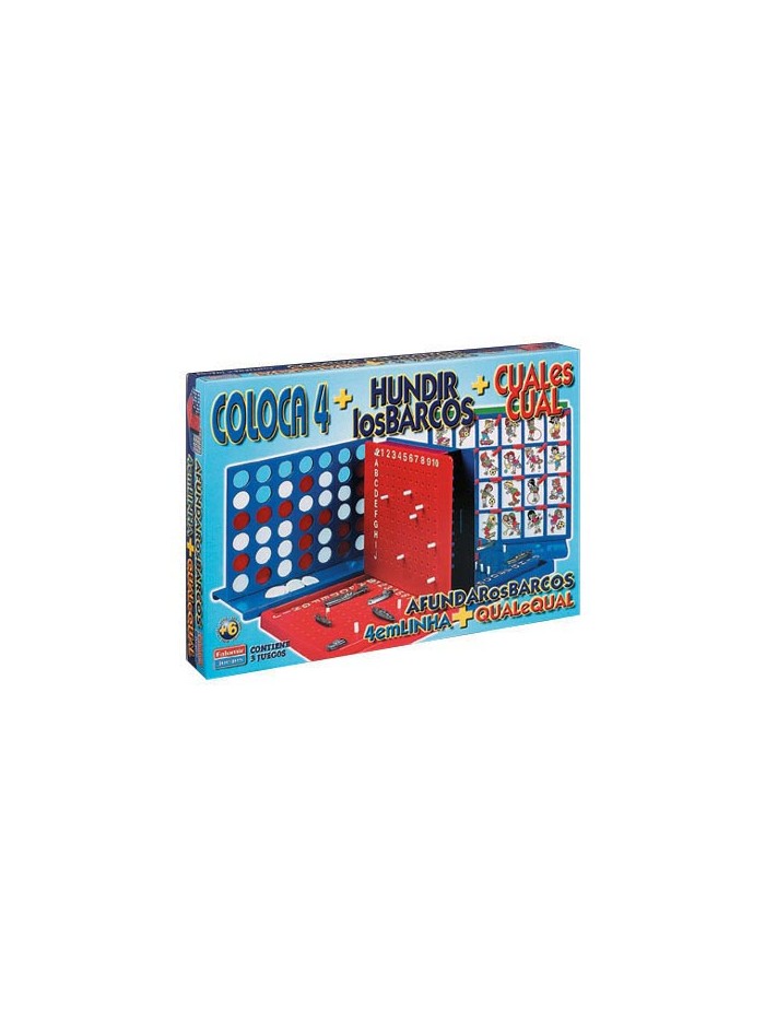 Juegos de mesa falomir cuatro en linea + cual es cual + hundir los barcos Juegos de mesa falomir cuatro en linea + cual es cual + hundir los barcos