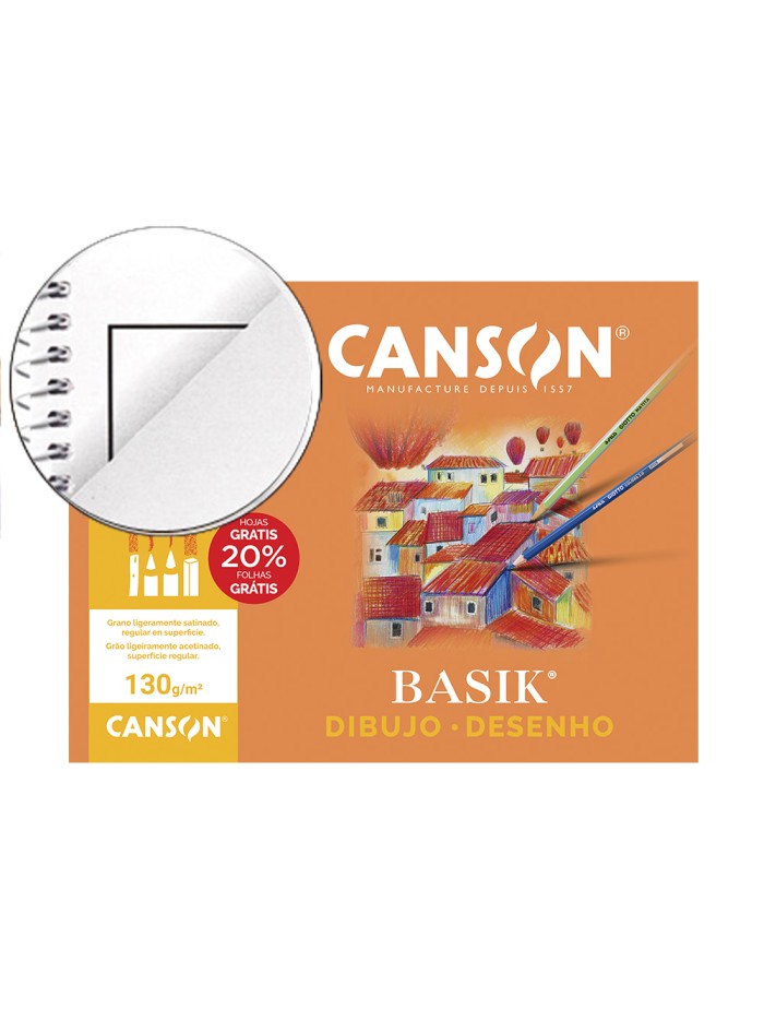 Papel dibujo basik 240x320 din a4 + 130 gr con recuadro minipack de 10 hojas Papel dibujo basik 240x320 din a4 + 130 gr con recuadro minipack de 10 hojas