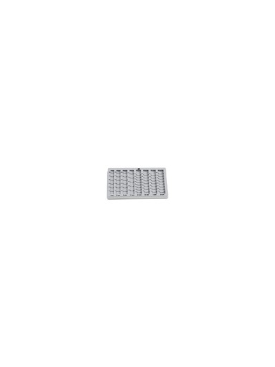 Bandeja portamonedas liderpapel plastico color gris 275x155x24/35 mm